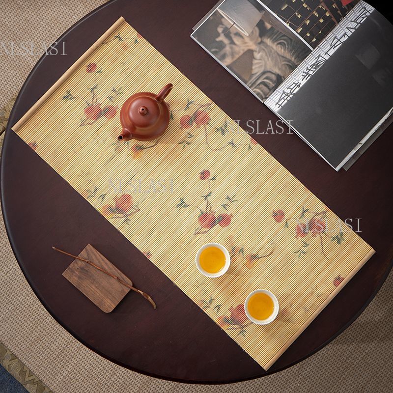 Caminho de mesa de bambu com e - Table Runner avaliação e preço