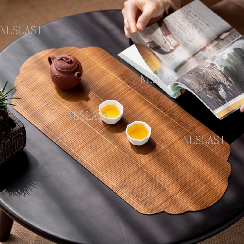 Tapete de Chá de Bambu Natural - Table Runner avaliação e preço