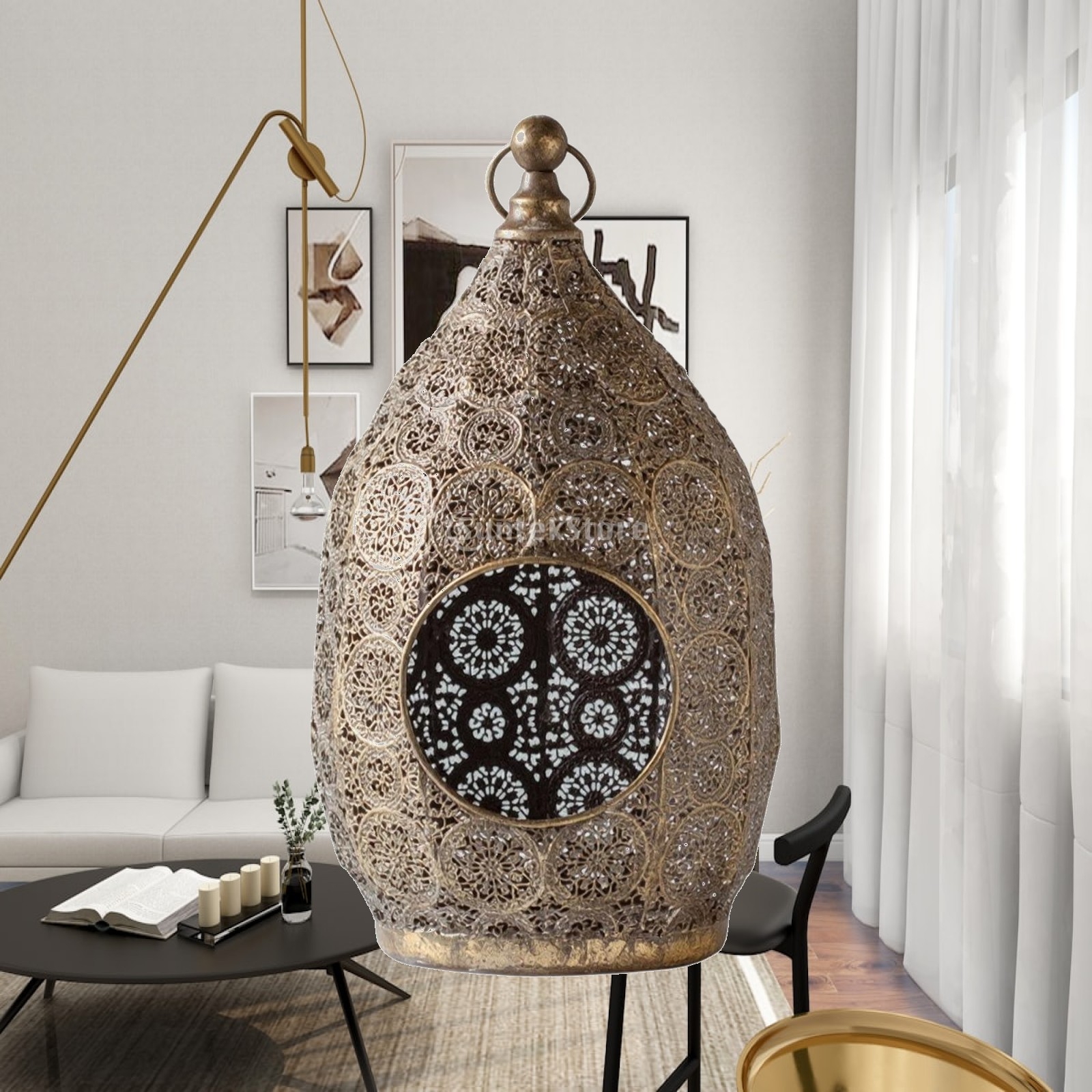 Lanterna de Vela em Forma de O - Candle Holder Decor avaliação e preço