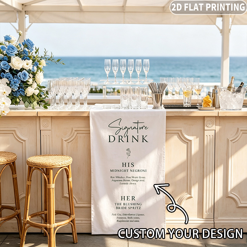 1 peça de toalha de mesa perso - Table Runner avaliação e preço