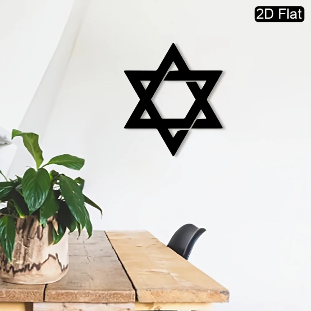 CIFBUY Escultura de Metal Estr - Wall Art avaliação e preço