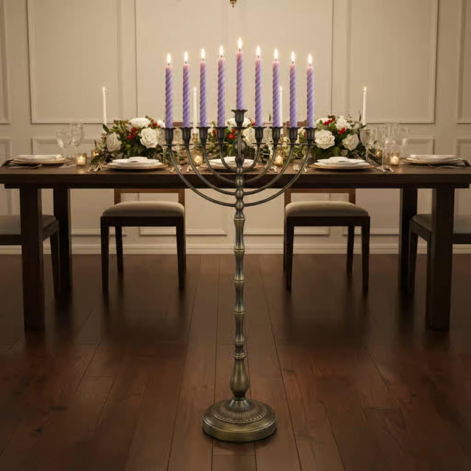 Suporte de chão alto em bronze - Candle Holder Decor avaliação e preço