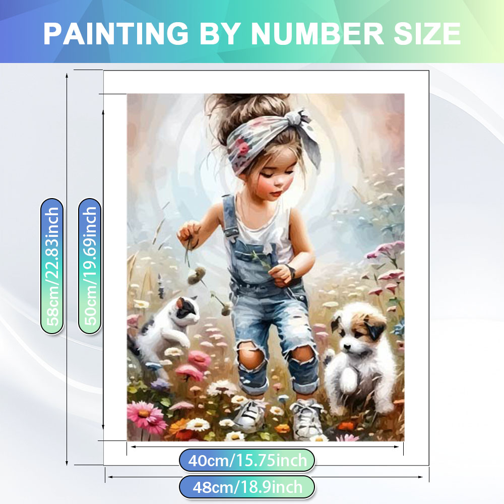 Pinturas por Números HUACAN: R - Abstract Canvas Set avaliação e preço