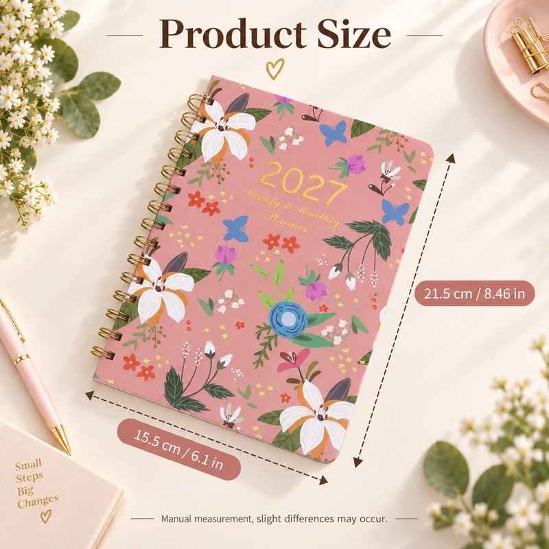 Agenda Espiral Semanal e Mensa - Wall Sticker avaliação e preço