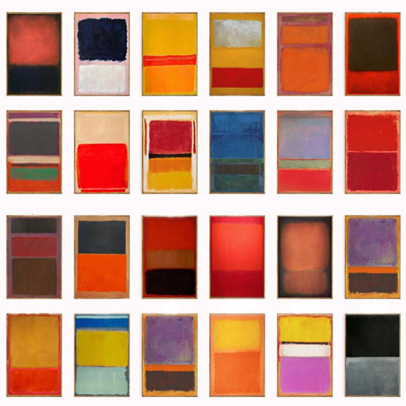 Decoração de parede, conjuntos - Abstract Canvas Set avaliação e preço